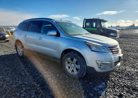 2014 Chevrolet Traverse Lt из США, поврежденный, VIN 1GNKVGKD0EJ194802